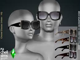 Every time i put glasses on my sim the lenses just turn black and makes. Designer Glasses At Ruchell Sims Sims 4 Updates