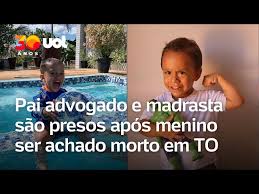 Pai e madrasta são presos suspeitos de morte de menino de 3 anos em TO