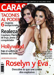 We did not find results for: Eva Longoria Roselyn Sanchez Caras Magazine March 2010 Cover Photo Puerto Rico