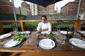 At Riverpark It S Not Far From Farm To Table Outdoor Farm Table Farm Table From Farm To Table