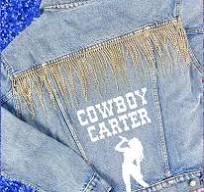 Personalized Custom Jean Denim Jacket Cowboy Carter Beyonce ...