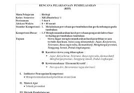 Pembelajaran yang efektif tidak hanya terfokus pada hasil belajar yang dicapai peserta didik, akan tetapi bagaimana proses pembelajaran tersebut mampu memberikan pemahaman dan perubahan perilaku pada peserta didik. Rpp Biologi Sma Kls Xii Semester 1 Dan 2 Kurikulum 2013 Revisi Terbaru Contoh Rpp Kurikulum 2013 Sd Smp Sma