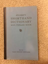 Pitman Shorthand Dictionary Student S Dictionary And Etsy Student Dictionary Phrase Book Pitman Shorthand