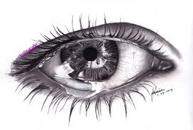 Decorate your laptops, water bottles, notebooks and windows. Pencil Sad Eyes Drawing Novocom Top