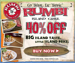 Rumbi Island Grill Coupon Coupons 4 Utah