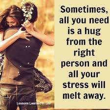 I love how hard you hug me back.. like you never want to let go ... via Relatably.com