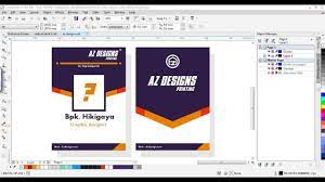 Contoh id card corel draw. Cara Membuat Id Card Unik Di Corel Draw X7 By Takevektor Youtube
