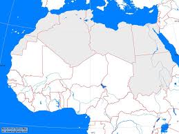 The political map of africa shows just how complex and diverse the continent, home to 54 countries and over a billion people really is. North Africa Outline Map A Learning Family