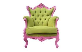 Pink Green Retro Koltuk Koltuklar Mobilya Retro