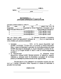 Model hotarare lichidare si repartizare. Model Hotarare Aga Pdfcoffee Com