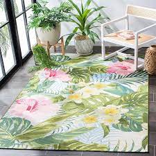 Check spelling or type a new query. Amazon Com Safavieh Barbados Collection Bar516x Tropical Floral Indoor Outdoor Non Shedding Stain Resistant Patio Backyard Area Rug 6 6 X 6 6 Square Green Pink Furniture Decor