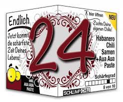 Endlich 24 Jahre Geschenk Witzige Geschenkideen Zum Geburtstag Schlump Chili Shop