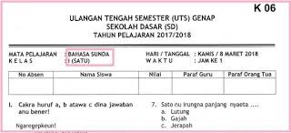 We did not find results for: Soal Uts 2 Bahasa Sunda Kelas 1 Terbaru Dan Kunci Jawaban