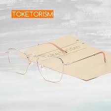 Toketorism Square Frame Blue Light Glasses Women Anti Radiation Eyeglasses Optical Frames 0403 Lastest Fashion And Style