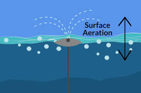 Diy pond and landscape water feature. Bottom Up Aeration Vs Surface Aeration Nature S Pond Care