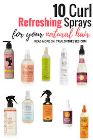 refreshing sprays for your natural hair