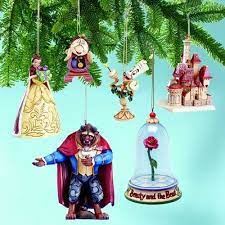 Let the fun begin in april when the dream book comes out, and you have a chance to add all your favorites to your wish list and admire the artistry and innovation in the newest ornaments. Beauty And The Beast Ornament Set Disney Christmas Disney Christmas Ornaments Disney Christmas Decorations