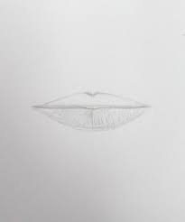 Realistic lips drawing in pencil. How To Draw Realistic Lips Step By Step