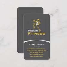With that in mind, here are more business names i came up with: Aerobic Fitness Personal Trainer Business Card J32 Design