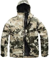 Black And Grey Camo North Face Jacket Millerton Jacket Men S Mens Outdoor Clothing Mens Jackets Breathable Jacket