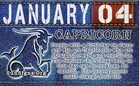 January 4 Birthday Horoscope Personality Sun Signs Birthday Personality January Birthday Sign January Birthday