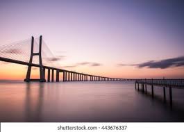 Select from premium vasco da gama bridge of the highest quality. Vasco Da Gama Bridge Sunrise Lisbon Stock Photo Edit Now 443676337