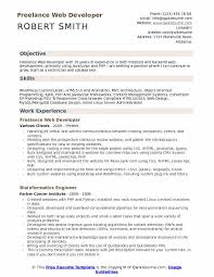 They are going to use simple but effective methods to narrow their search down. Freelance Web Developer Resume Samples Qwikresume