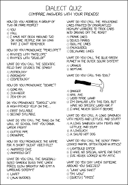 Depending on how much you like vegetables, this might be preferable to a real salad. 2372 Dialect Quiz Explain Xkcd