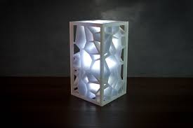 Generative Design Voronoi Lamp 3d Print Model Generative Design Lamp 3d Printing