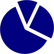 Navy Blue Pie Chart Icon Free Navy Blue Chart Icons