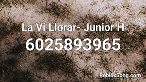 First, you need to type aishite roblox id code on the search bar and press enter for the tool to start searching. La Vi Llorar Junior H Roblox Id Roblox Music Codes