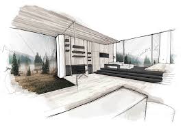 This beginner friendly tutorial show how to draw a house in nine steps. Interior Design Sketching A Must Have For Original Artistic Design In 2020