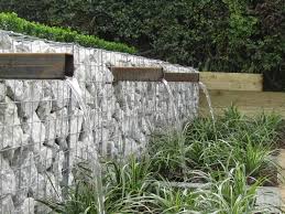 Brendan Vaughan On Twitter Water Feature Wall Gabion Wall Fountains Outdoor