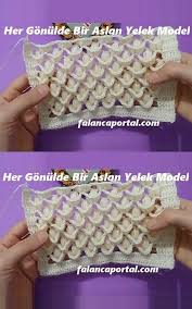 Her Gonulde Bir Aslan Yelek Modelleri Orgu Modelleri Orme Olmayan Desenler Tig Isleri