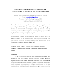 Kelas v sd di gugus m. Pdf Problematik Uji Kompetensi Guru Sebagai Syarat Royhan Firdauzi Academia Edu