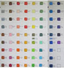 Blick Studio Color Chart By Josephine9606 On Deviantart In