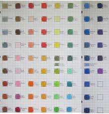 blick studio color chart by josephine9606 on deviantart in