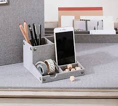 Today's top 303 pottery barn jobs in united states. Gray Blythe Linen Desk Accessories Small Organizer Pottery Barn