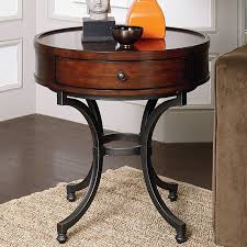 This side table has plenty of storage and also plenty of space for you to display your books or home decor. Barrow Round End Table By Hammary Furniturepick