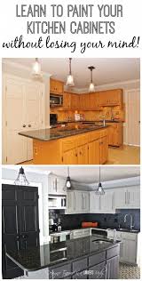 How To Paint Kitchen Cabinets Without Sanding Or Priming Step By Step With Images Painting Kitchen Cabinets