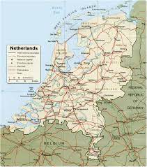 European map netherlands illustrations & vectors. Map Netherlands Travel Europe