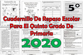 Trajes típicos de oaxaca por. Cuadernillo De Repaso Escolar Del Quinto Grado De Primaria 2020 Material Educativo