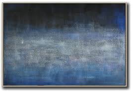Elle decor participates in various affiliate marketing programs, which means we may get paid commissions on editorially chosen products purchased through our links to retailer sites. Modern Wall Decor Oversized Horizontal Contemporary Art Hand Painted Original Art Dark Blue Grey Black Etc