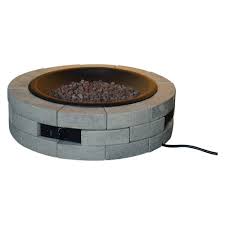 It includes mesh cover, cover lifting hook, log grate, and bowl. Bond Diy Gas Fire Pit With Envirostone Bricks Fire Pits At Hayneedle Bond Fire Pit Fire Pit Insert Fire Pit