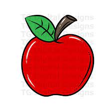 Red Apple Png Teacher Png School Png Apple Clipart Back To School Apple Design Teacher Shirt Printable Digital Download File Apple Design Red Apple Clip Art