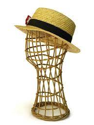 Rattan Hat Stand Vintage Head Mannequin Hat And Wig Display Hat Stand Hat Display Hats