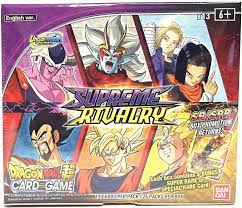 Surpeme rivalry (unison warrior series 4) premium pack set contains 4 booster packs and 2 promo cards (both promo cards are the same). Dragon Ball Super Tcg Unison Warrior Series 4 Supreme Rivalry Booster Box Da Card World