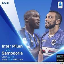 Sampdoria, a match scheduled for 18:00 cest on saturday 8 may at san siro, fc internazionale milano, in order to safeguard public health, invite their fans to celebrate the club's 19th scudetto triumph in a responsible manner, respecting all the provisions in place to combat. Inter Milan Vs Sampdoria Live Rcti Liga Italia Serie A Facebook