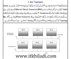 Bus Topology In Urdu Topology What Is Network Networking