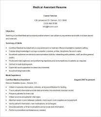 Physician example medical resume template cv pdf. 5 Medical Assistant Resume Templates Doc Pdf Free Premium Templates